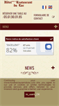 Mobile Screenshot of hotelrestaurantdulac.com